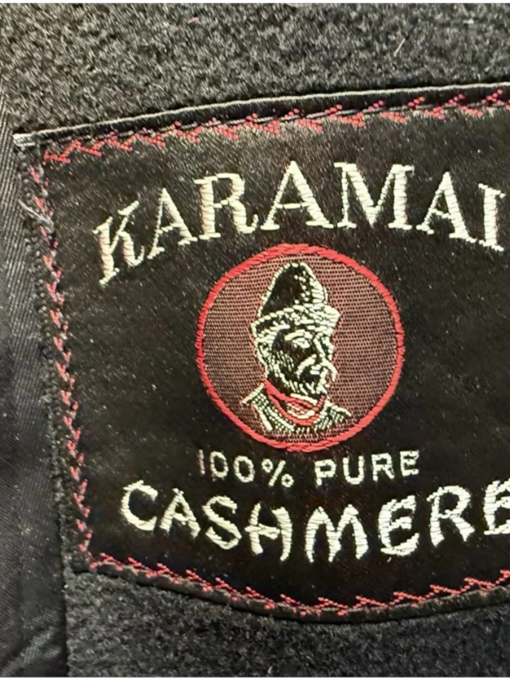Karamai Men's Black Trench Coat